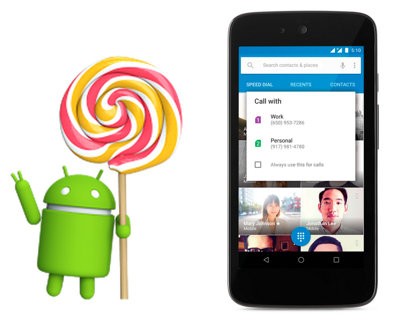 Android Lollipop 5.1 - Zprávy ze světa mobilních zařízení