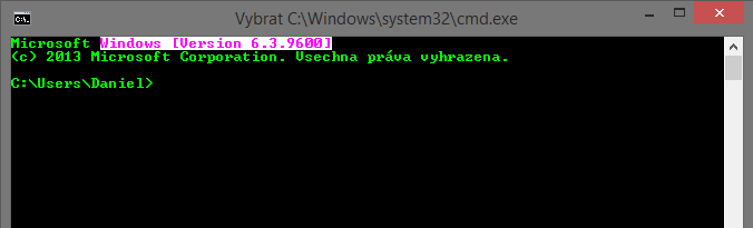 Kopírování a vkládání textu v příkazovém řádku Windows - Příkazový řádek a dávkové soubory
