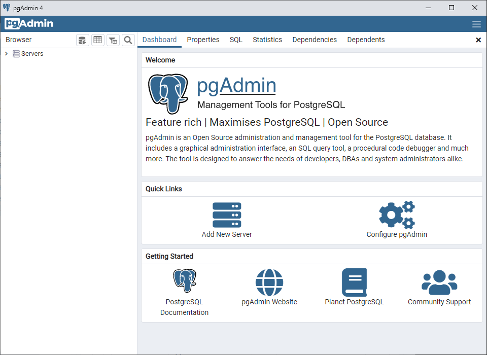 pgAdmin - PostgreSQL databáze krok za krokem