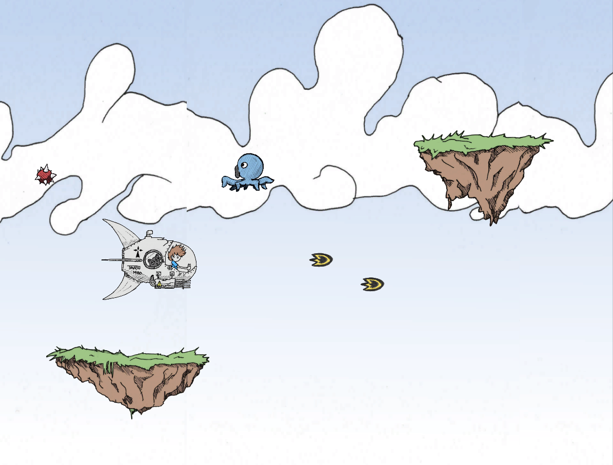 2D sidescroller střílečka v Unity
