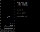 Tetris v konzoli v C#.NET