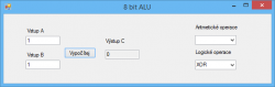 Aplikace ALU v C# .NET