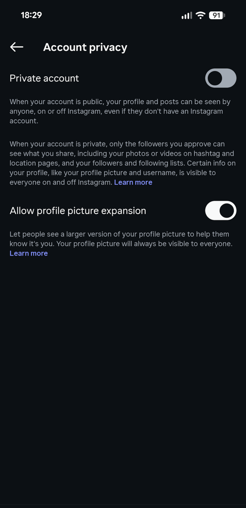 Instagram - Význam digitálních technologií a jejich rizika
