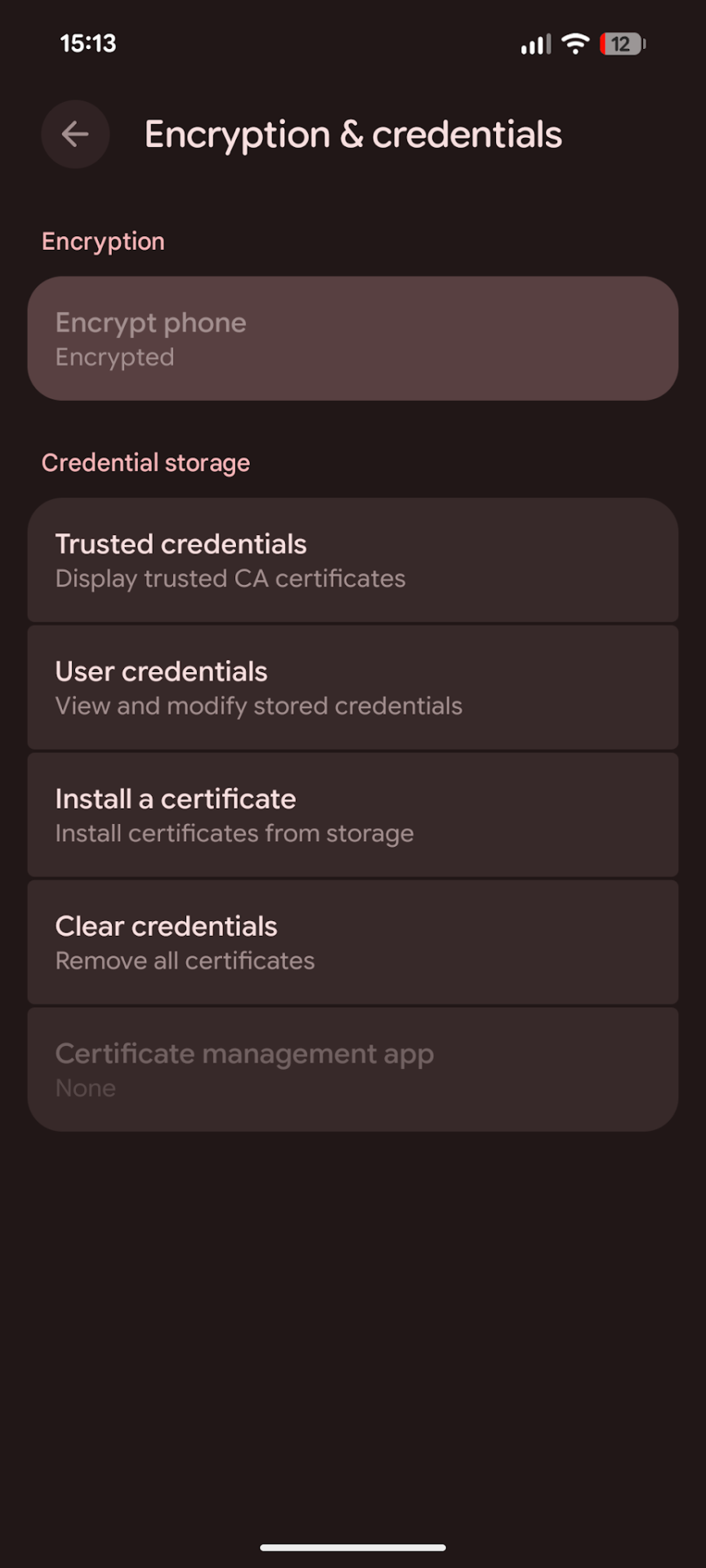 Šifrování - Kyberbezpečnost na mobilních zařízeních