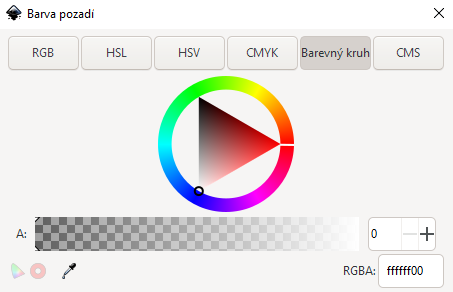 barva pozadí - Inkscape
