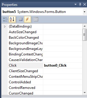Nastavení click události - Windows Forms - Okenní aplikace v C# .NET