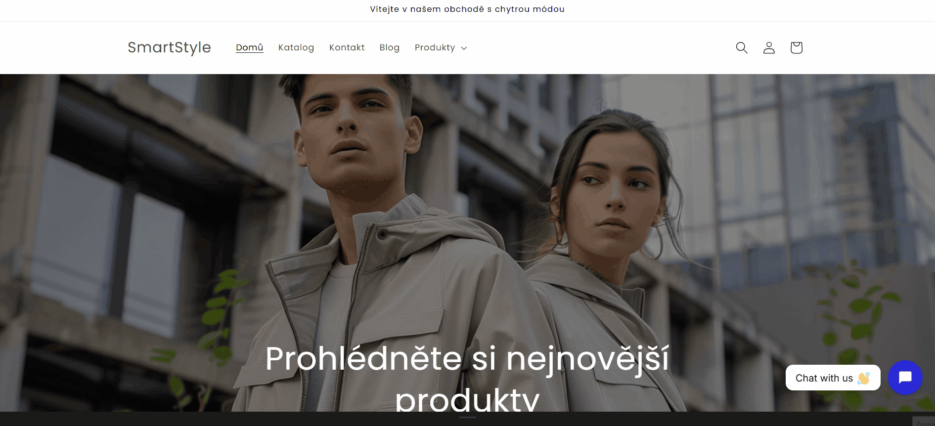 AI pro webmastery - Projekt e-shop s módou