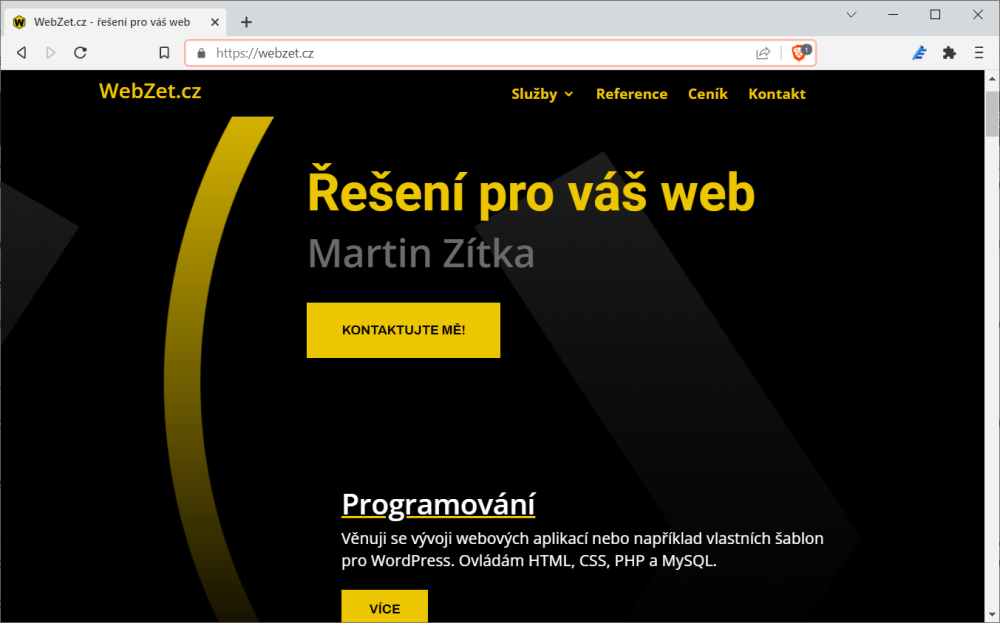 Web Martinův web - Blog ITnetwork.cz