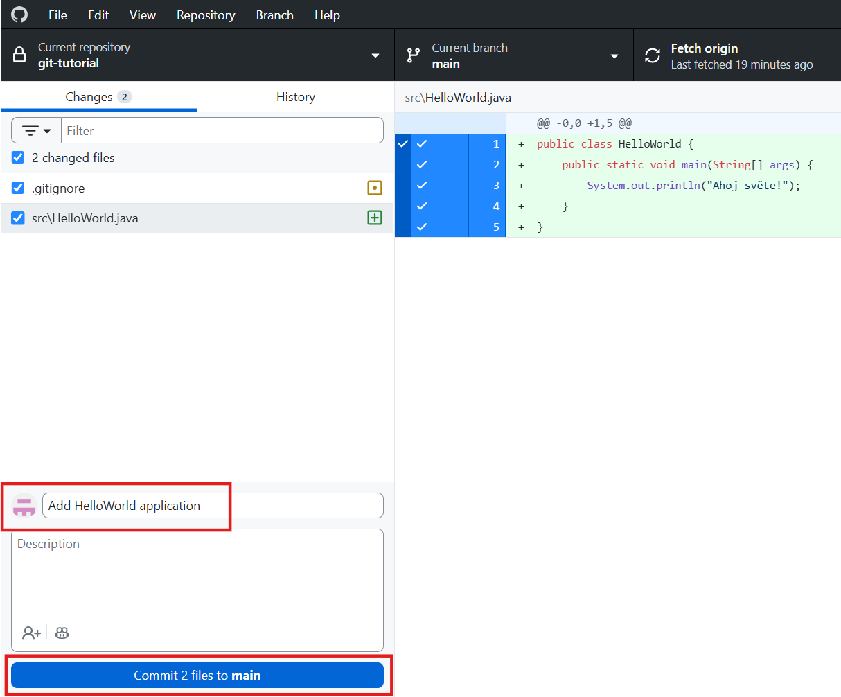 Základní konstrukce jazyka Java