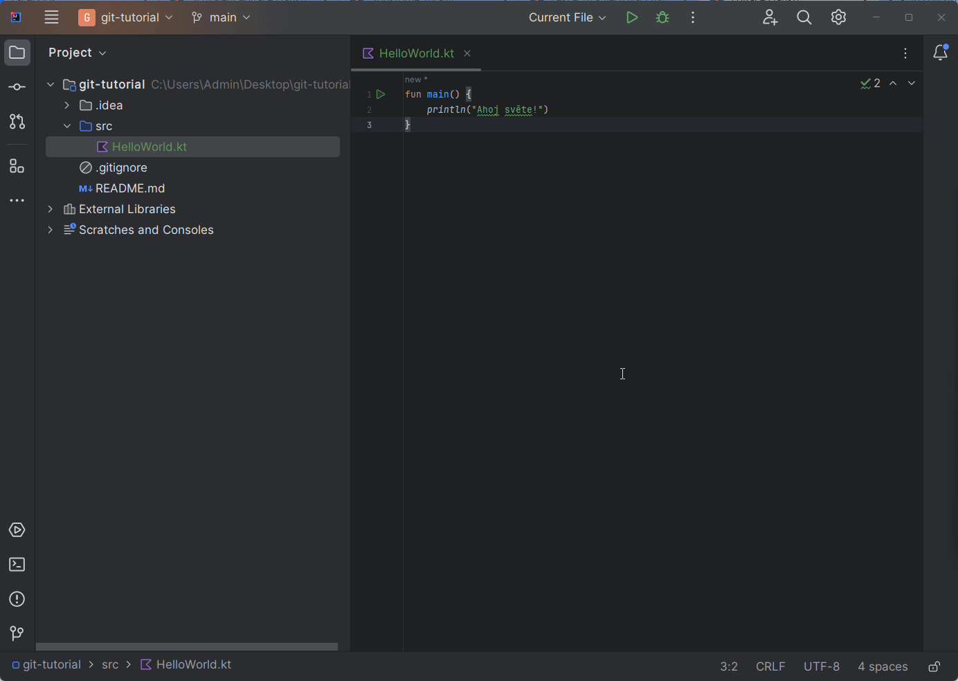 Základní konstrukce jazyka Kotlin