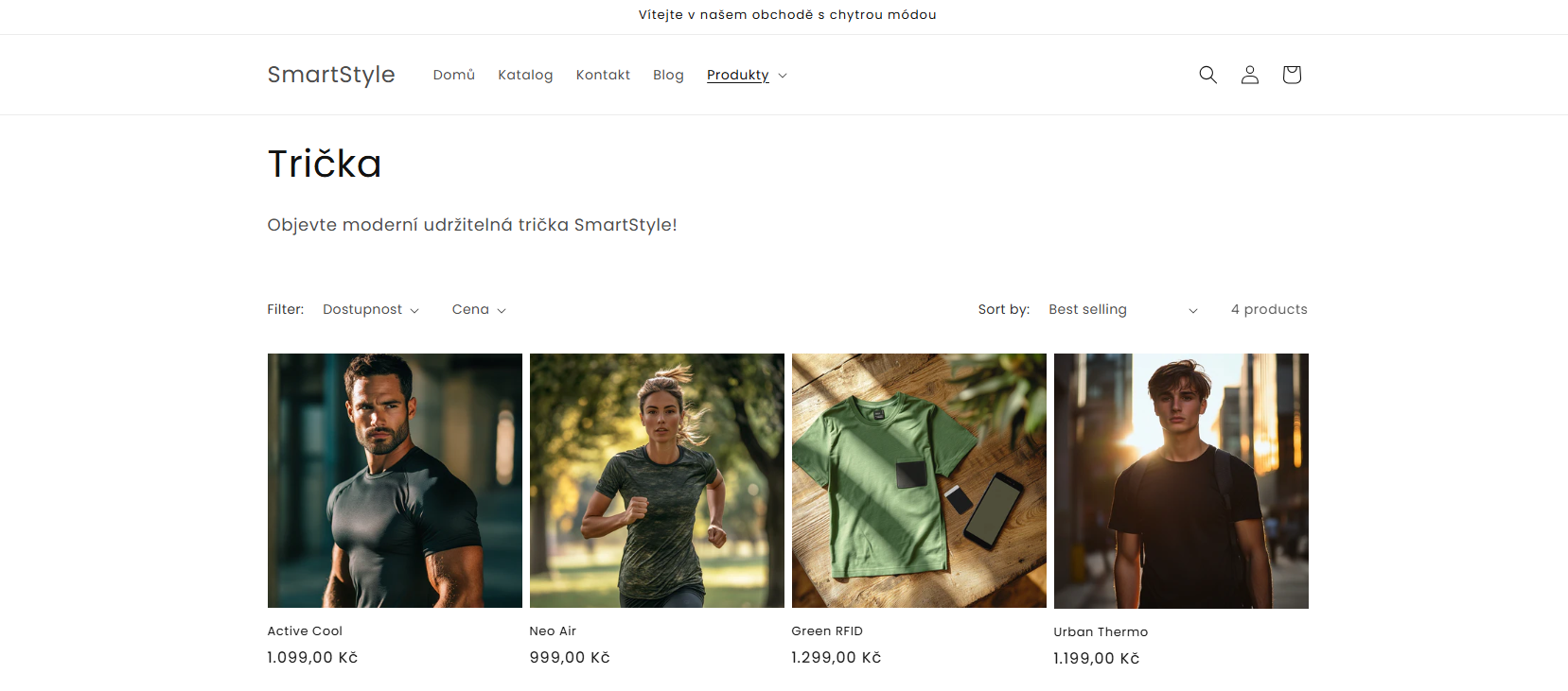 Trička - Umělá inteligence