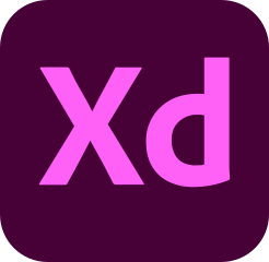 Logo aplikace Adobe XD. - Adobe XD
