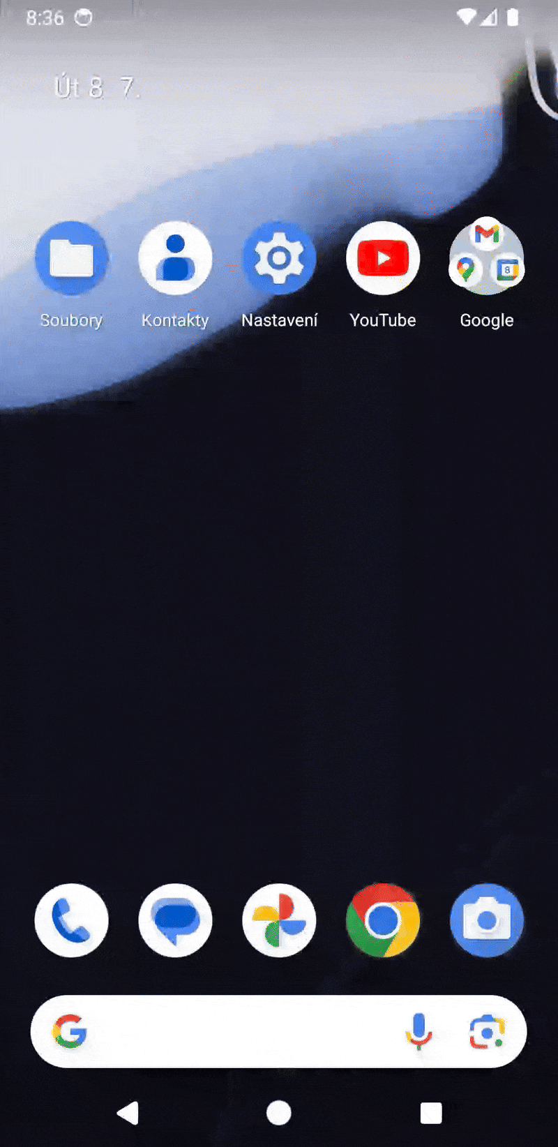 Nastavení data a času v android - Základní ovládání telefonu 