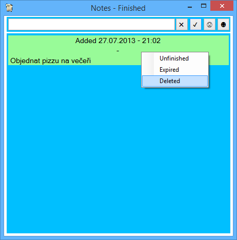 Menu - Zdrojákoviště C# .NET - Okenní aplikace Windows Forms