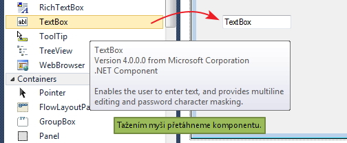 Zdrojákoviště C# .NET - Okenní aplikace Windows Forms