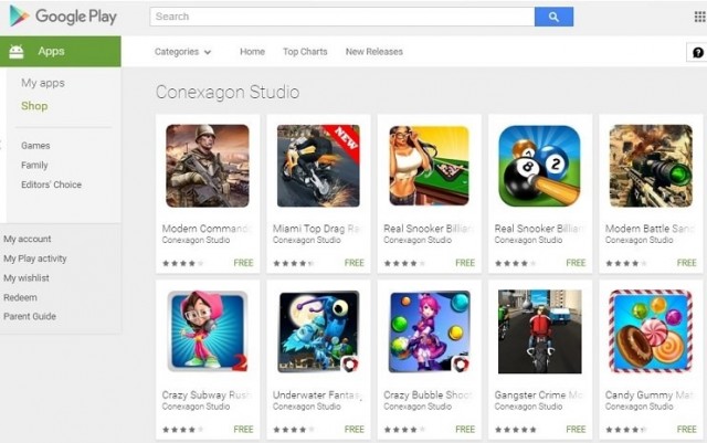 Hry od vývojáře Conexagon Studio - Zprávy ze světa mobilních zařízení