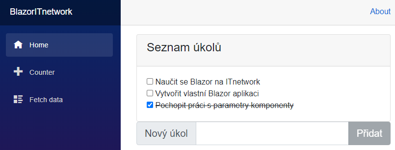 Blazor - C# .NET namísto JavaScriptu