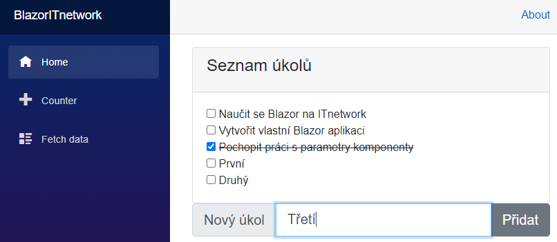 Blazor - C# .NET namísto JavaScriptu