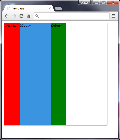 Vlastnost flex-basis v CSS 3 - Ostatní CSS vlastnosti