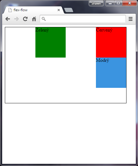 Vlastnost flex-flow v CSS 3 - Ostatní CSS vlastnosti