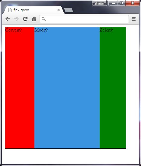 Vlastnost flex-grow v CSS 3 - Ostatní CSS vlastnosti