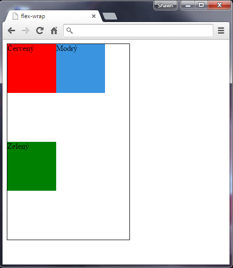 Vlastnost flex-wrap v CSS 3 - Ostatní CSS vlastnosti