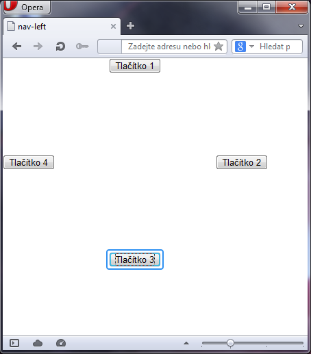 Vlastnost nav-left v CSS 3 - Ostatní CSS vlastnosti