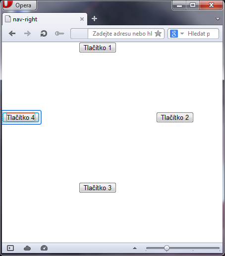 Vlastnost nav-right v CSS 3 - Ostatní CSS vlastnosti