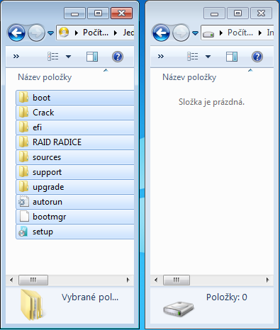 Tvorba instalačního média Windows - Windows