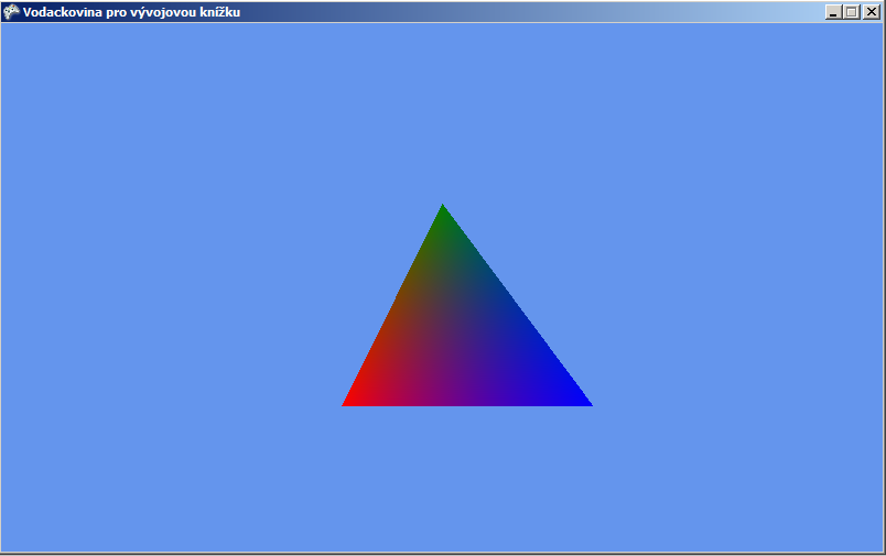 Pěkně barený trojúhelník v XNA 3D - Základy 3D grafiky a tvorba enginu
