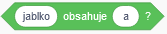 Blok obsahuje - Scratch