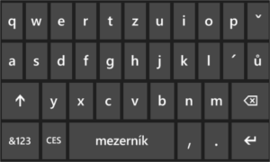 klávesnice wp 8.1 - Recenze her a aplikací