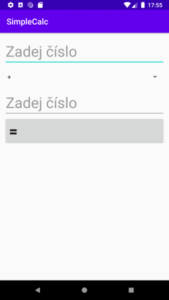 Základy vývoje Android aplikací v Javě
