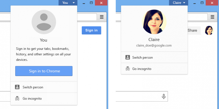 Přepínání uživatelů v Google Chrome - Zprávy ze světa internetu
