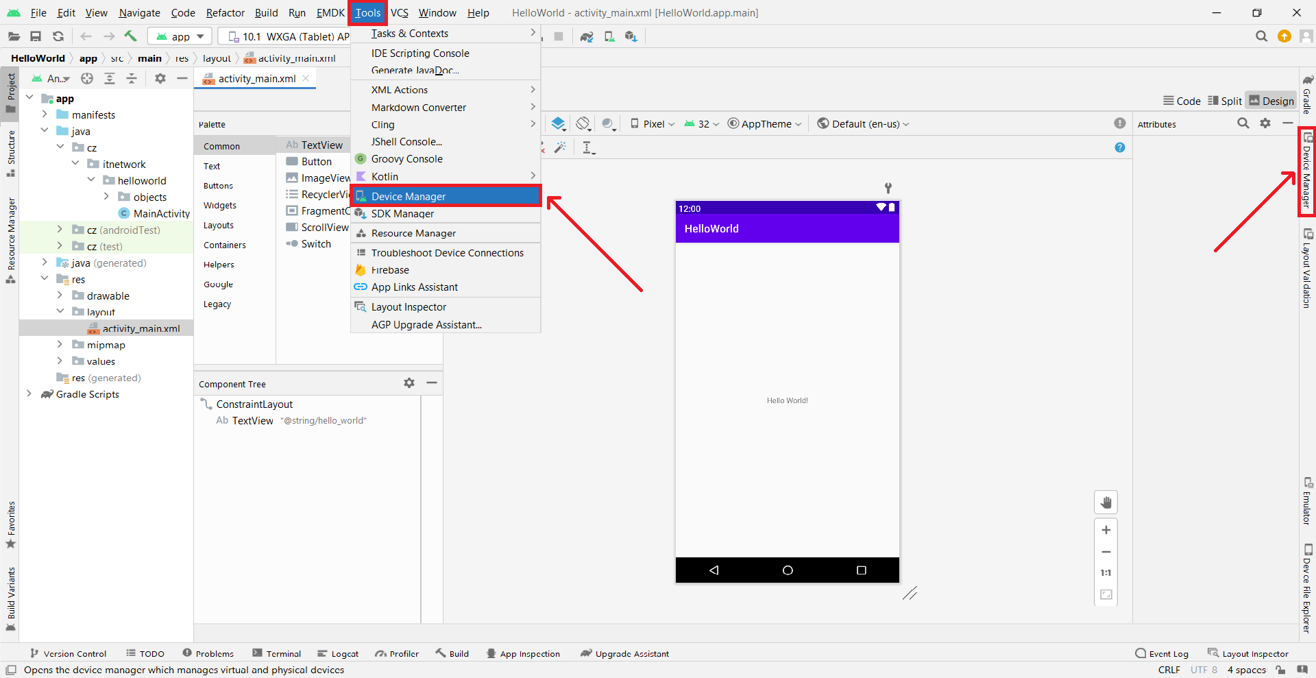 Základy vývoje Android aplikací v Javě