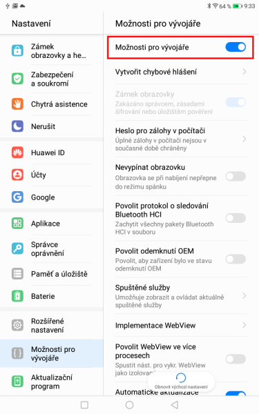 Základy vývoje Android aplikací v Javě