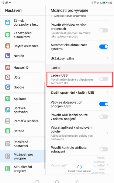 Základy vývoje Android aplikací v Javě
