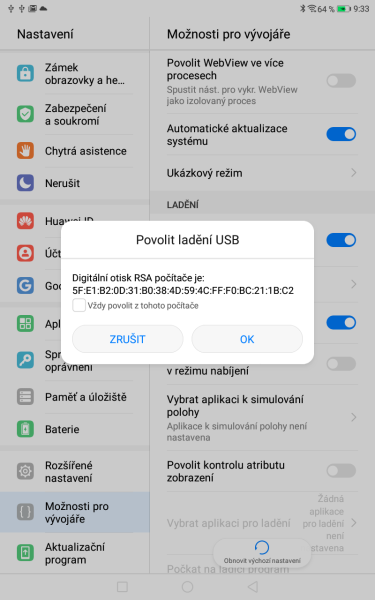 Základy vývoje Android aplikací v Javě