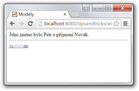 StringResourceModel čeština - Tipy a triky pro Wicket