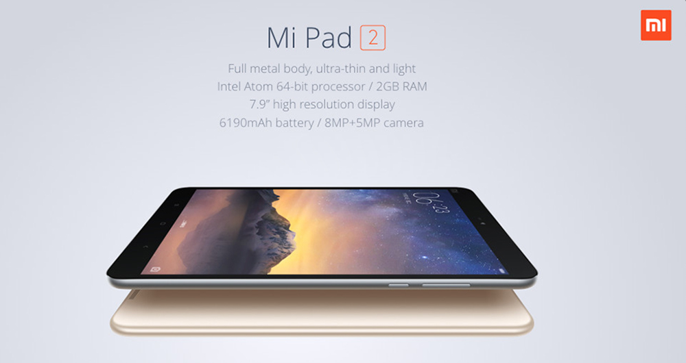Xiaomi Mi Pad 2 - Tipy z Číny
