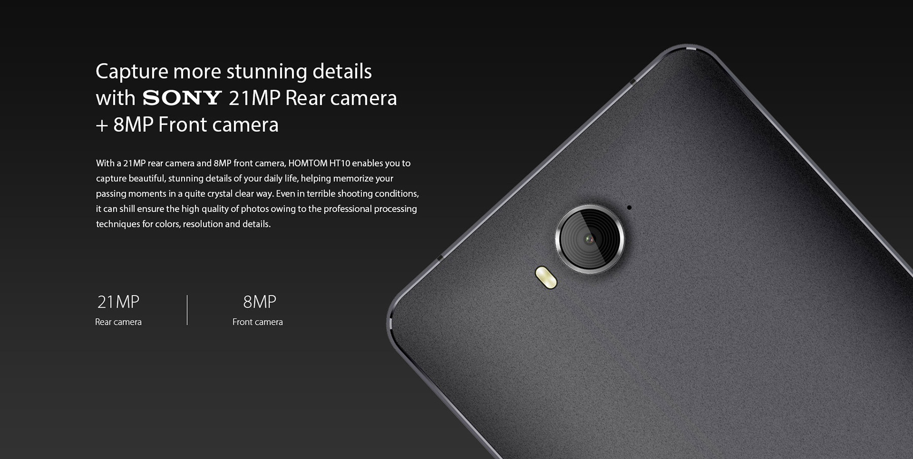 HOMTOM HT10 - Tipy z Číny