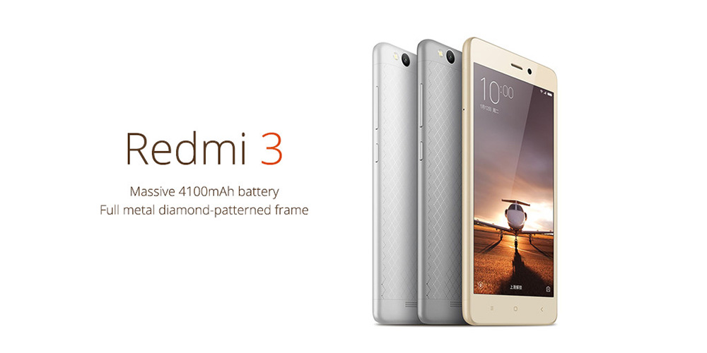 Redmi 3 - Tipy z Číny