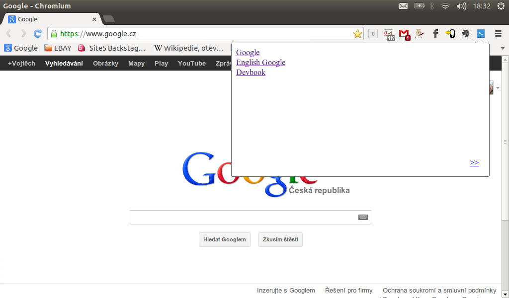 Rozšíření pro Chrome