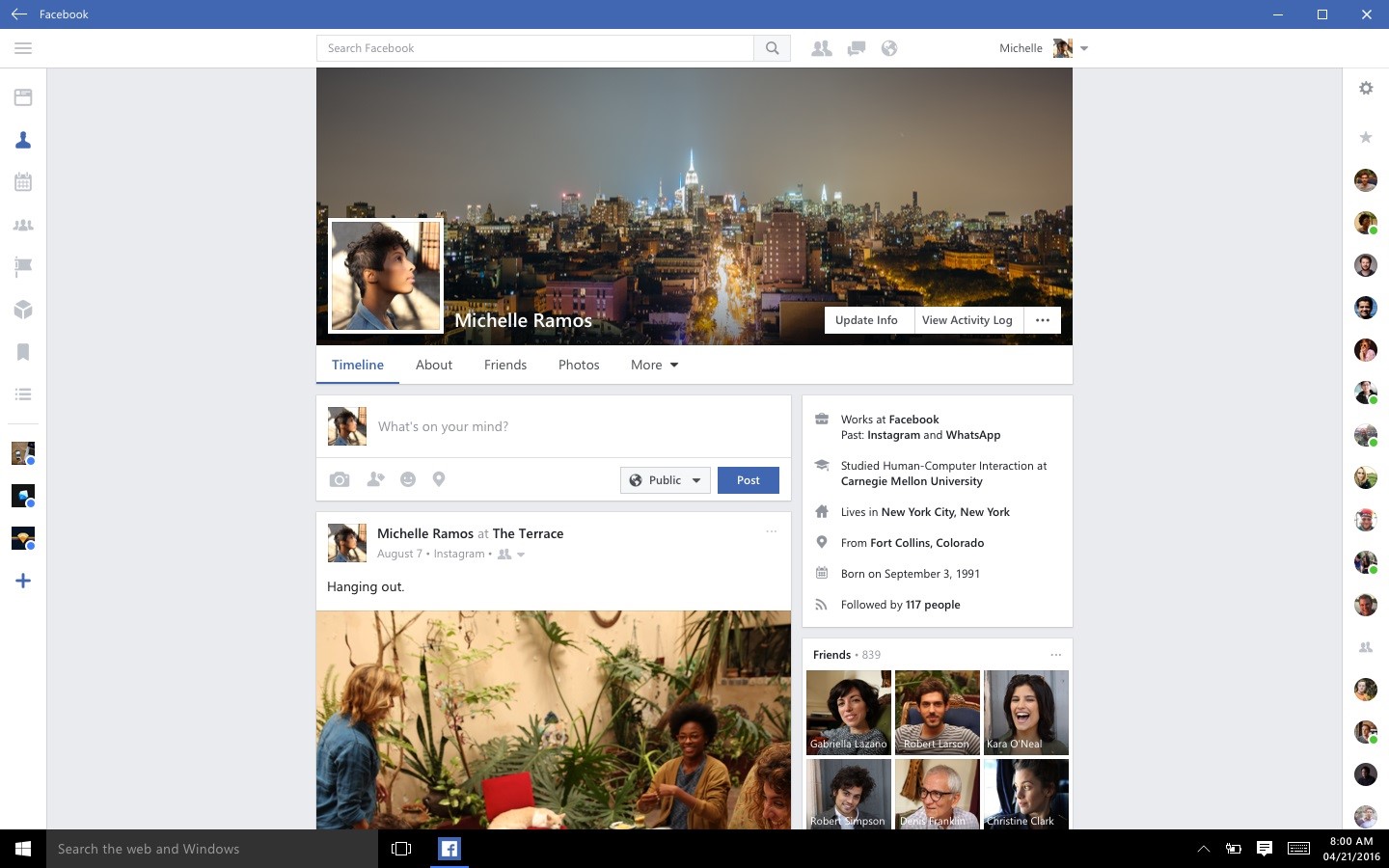 Facebook na Windows 10 - Zprávy ze světa softwaru