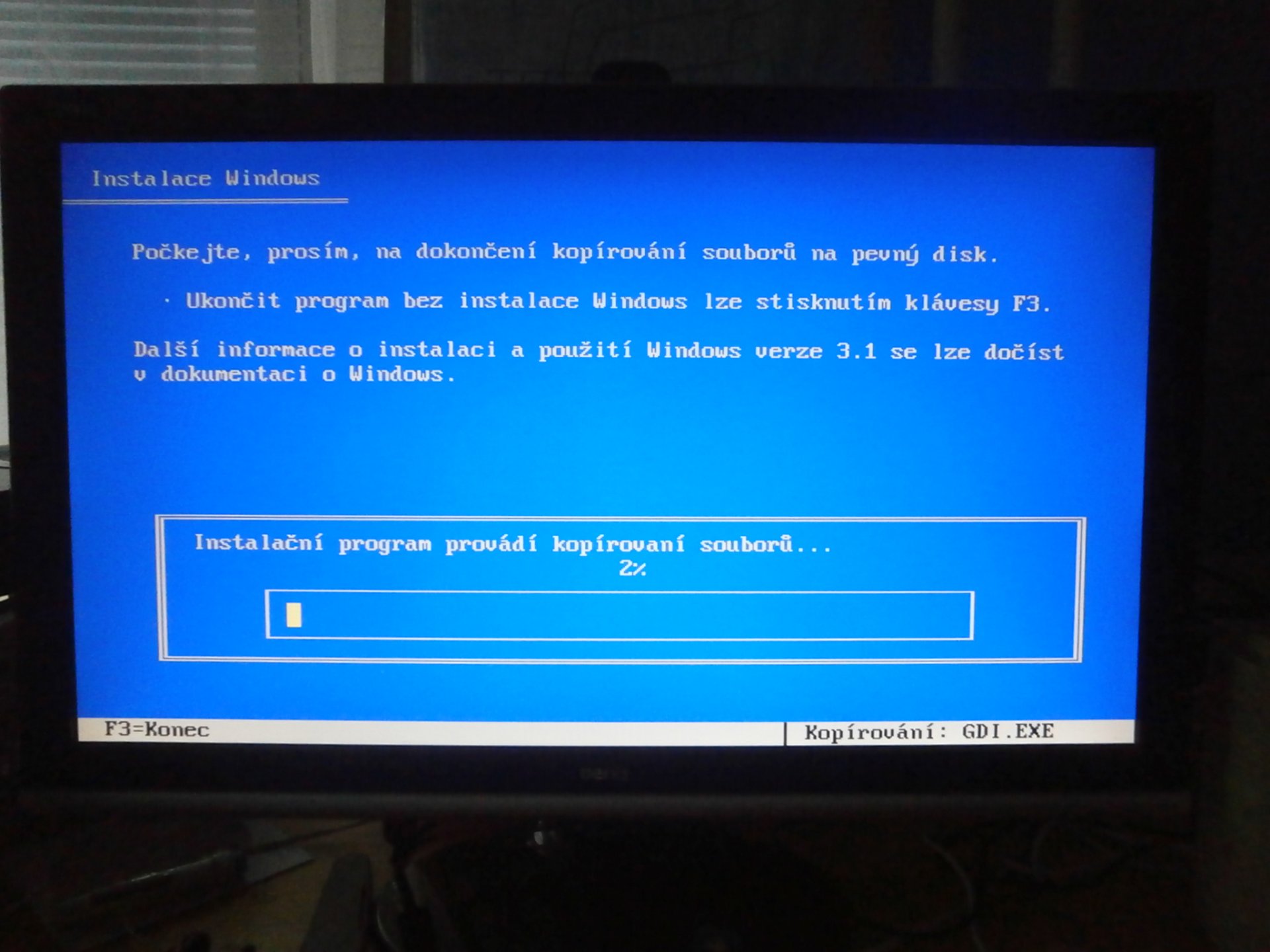 Instalace Windows 3.11 - Historie Windows