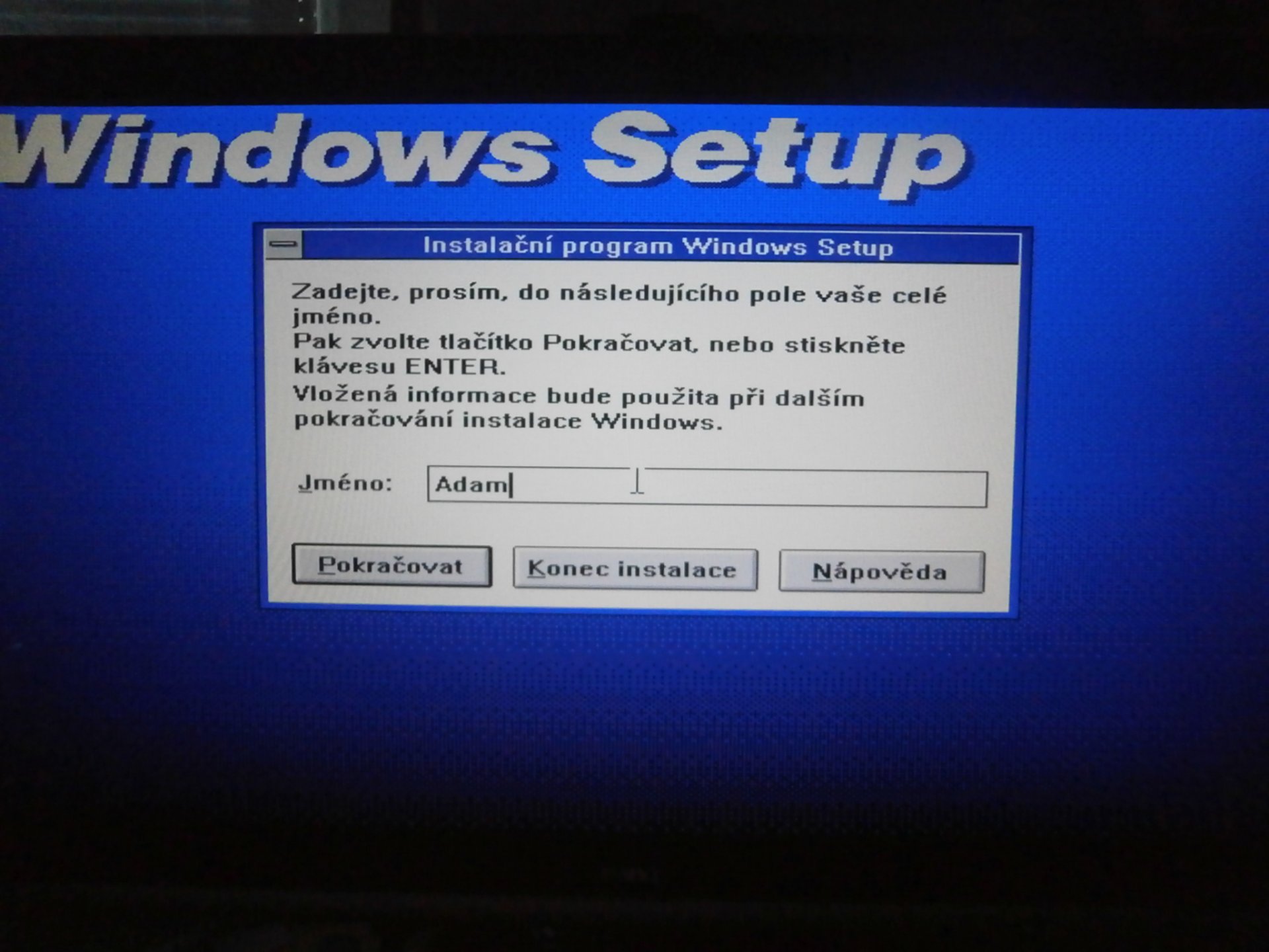 Instalace Windows 3.11 - Historie Windows