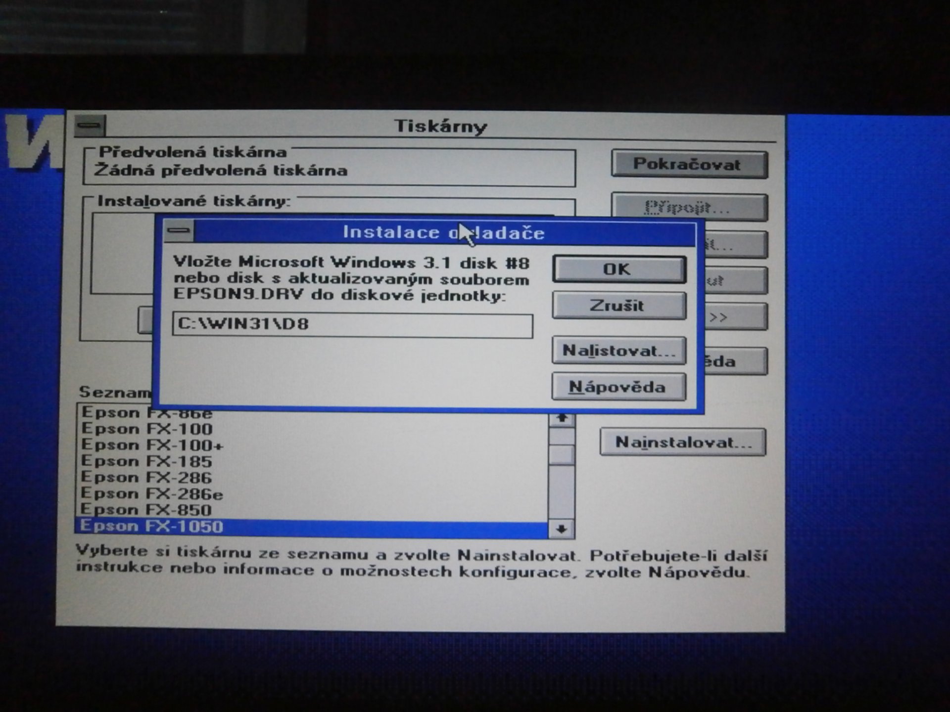 Instalace Windows 3.11 - Historie Windows