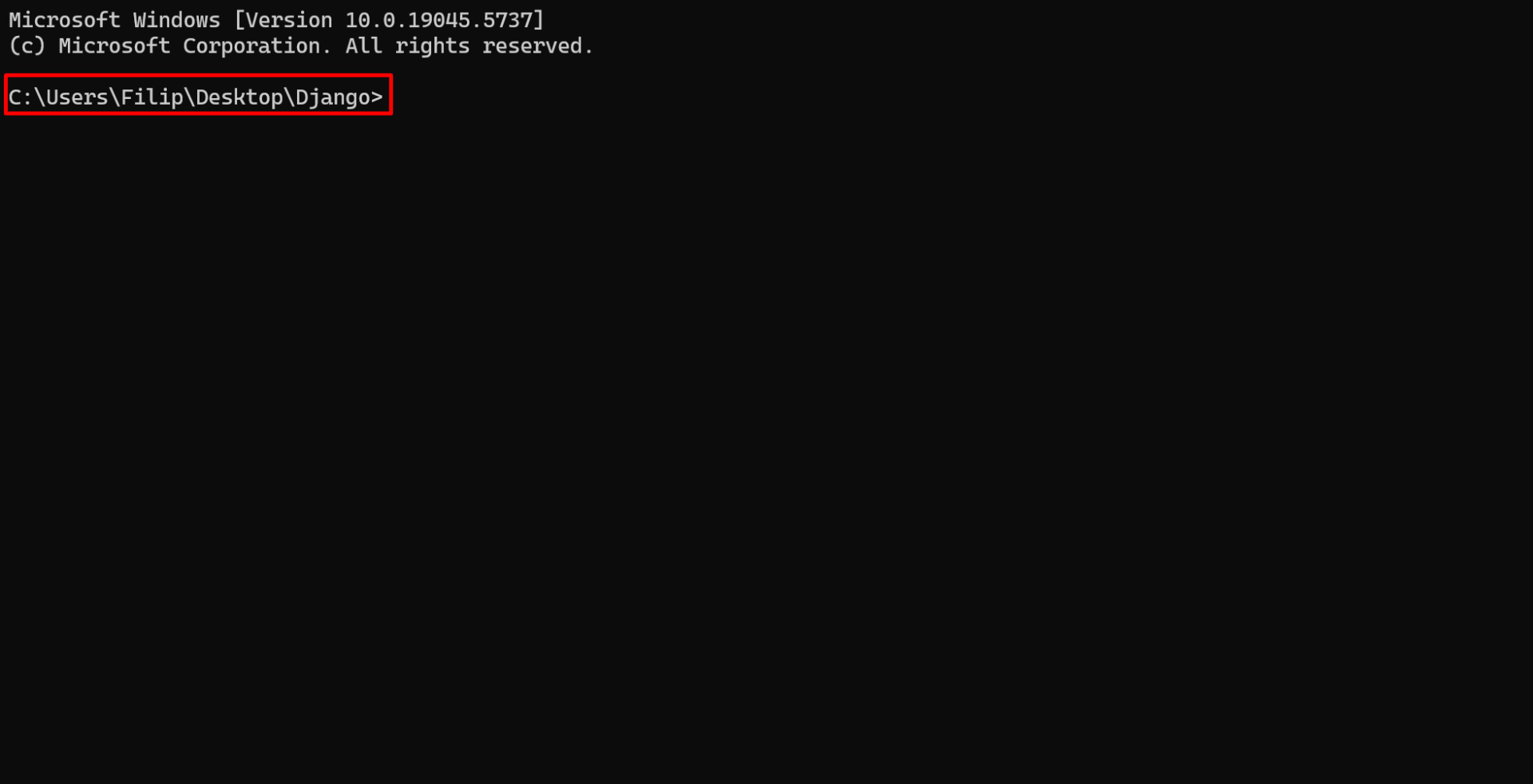 Django – Terminál - Základy Django frameworku pro Python