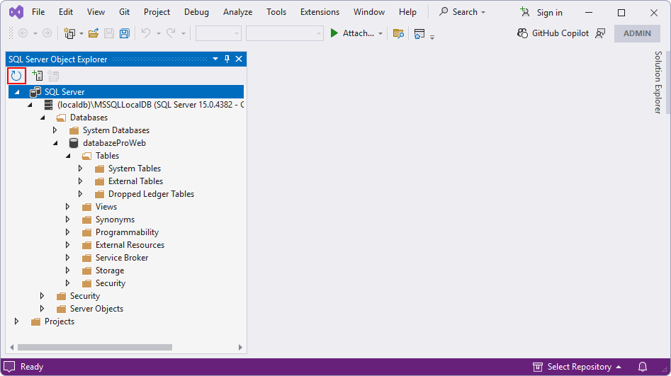 Nová databáze - MS-SQL databáze krok za krokem