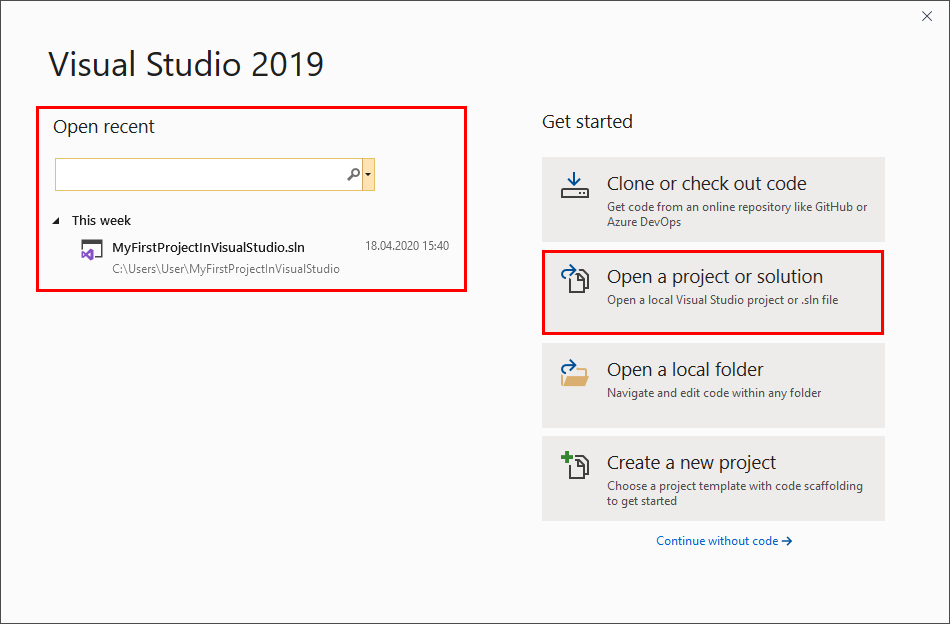 Visual Studio - Pokročilá práce